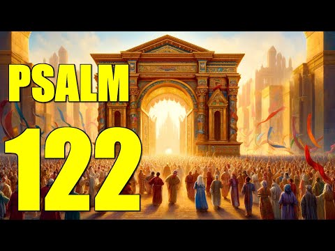 Psalm 122 Reading: The Joy of Going to the House of the Lord (With words - KJV)