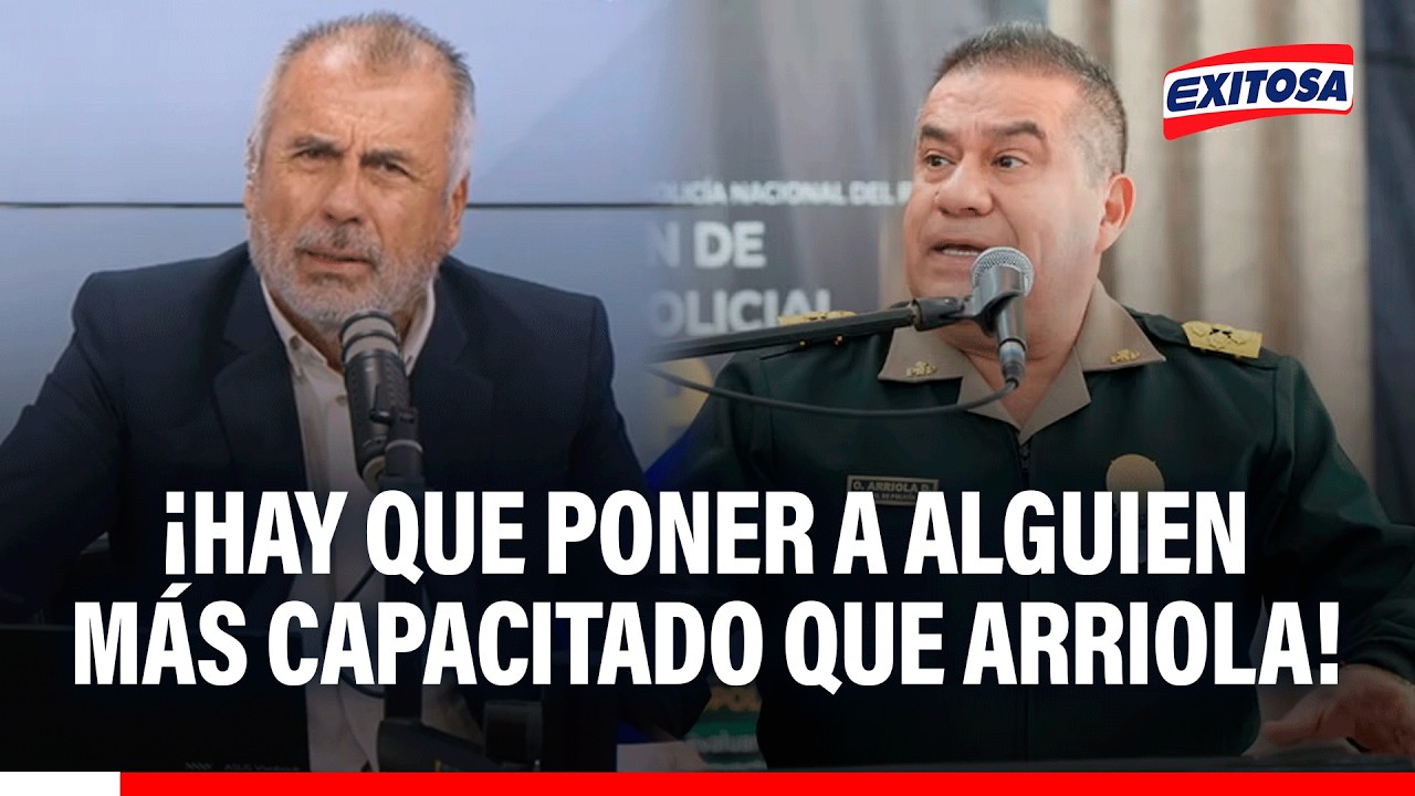 🔴🔵 Nicolás Lúcar pide a la pdta. Fujimori un cambio en la conducción de la seguridad en el país