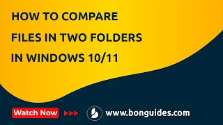 How to Compare Files in Two Folders in Windows 10/11