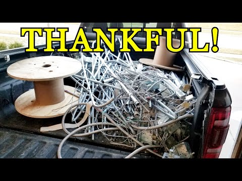 This One Is A One-And-Done!  Dumpster Diving For Copper Wire, Aluminum BX