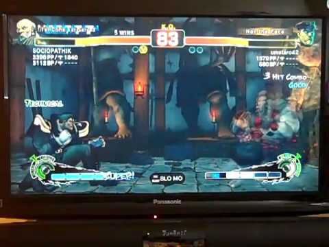 SSF4 AE - umataro42 vs SOCIOPATHIK 012 (Bison vs Gouken)