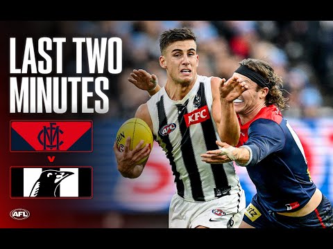 Last Two Minutes: Melbourne v Collingwood | Round 13, 2025 | AFL