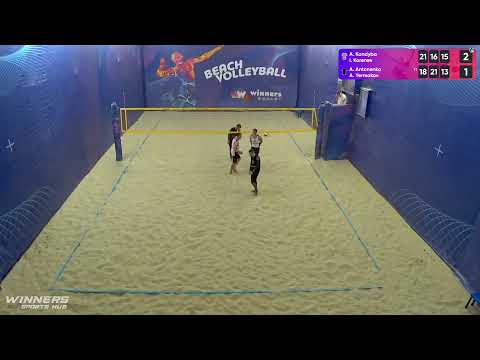 21:00 A. Kandyba / I. Korenev - A. Antonenko / A. Yermakov 23.10.2022 | Winners Beach Volleyball