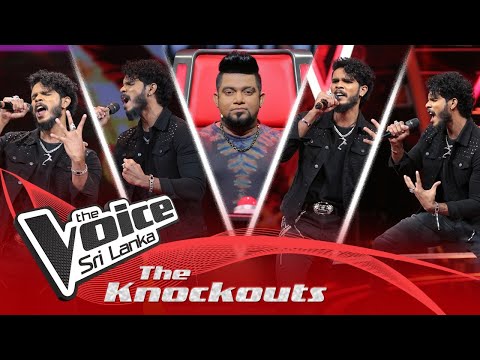 Abhishek Ravichandran | Irunu Aththatu (ඉරුණු අත්තටු) | The Knockouts | The Voice Sri Lanka