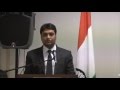 Speech At Indian Embassy Paris