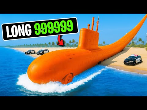 Trolling Cops with Submarine Car in GTA 5