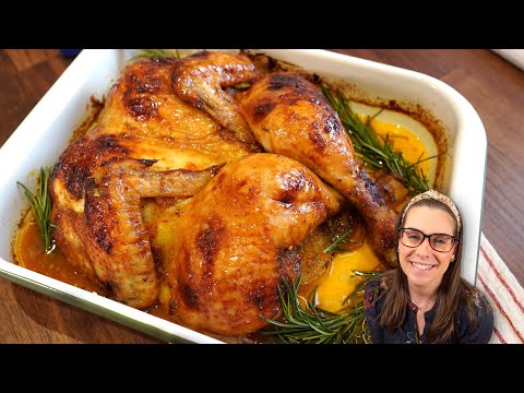 THE BEST WAY TO MAKE ROAST CHICKEN! EASY TO MAKE, IT'S PERFECT, JUICY AND GOLDEN