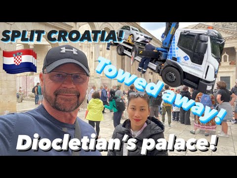 A Look At Split Croatia - Diocletian’s Palace - Towed Away! ￼