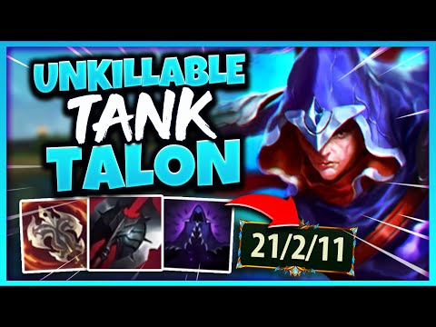 I DISCOVERED ITS BASICALLY IMPOSSIBLE TO KILL TALON ONCE YOU HAVE 3,500+ HP ;) - League of Legends