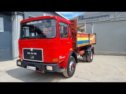 MAN 19.291 4x2 tipper - big axle - FIŠ TRUCKS SLOVENIA