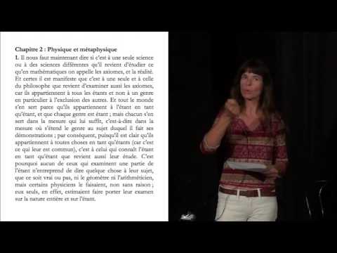 Aristote, par Annick Stevens - 3. La connaissance scientifique (fin). Physique et métaphysique.