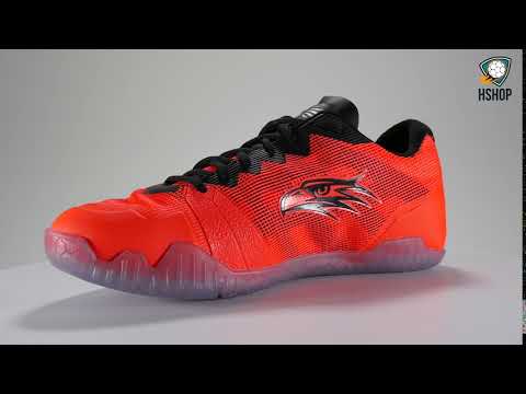 Salming Hawk 2018 Sort:Rød