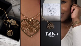 🩷 My Childhood Home PINPOINTED on a Necklace | NEW MAP JEWELRY | Talisa Jewelry