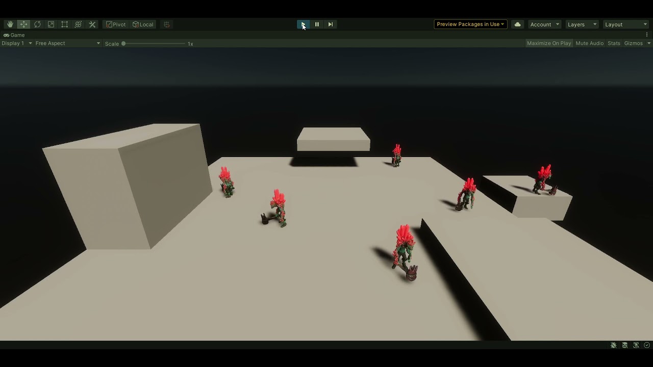 Interspersed - AI Wandering Test
