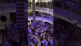 When everyone is jumping on the Carnival Firenze. #carnival #cruise #party #travel #solotravel