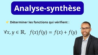 A functional equation by analysis synthesis