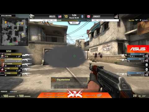 Conquest vs. Orgless - iBUYPOWER Invite: Fall CS:GO Tournament - Map 2