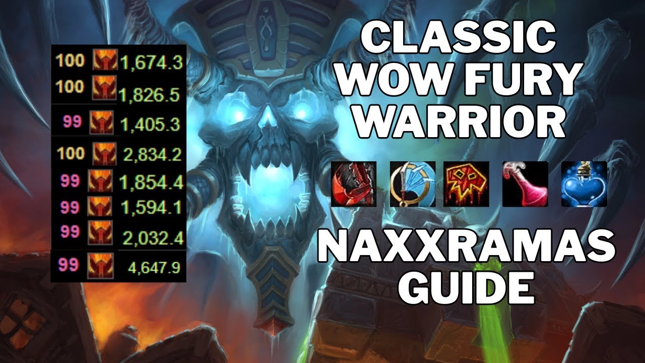 How can I do more DPS in Naxxramas as a Fury Warrior? Classic WoW Raiding Guide