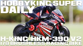 H-King 1/8 HKM-390 On-Road Racing Motorcycle V2 (Brushless) RTR