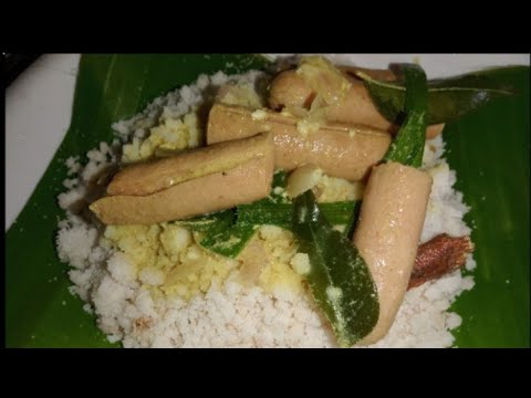 Sri Lankan Pittu Recipe with Coconut Milk Curry | Traditional Breakfast Dish 🇱🇰🍛