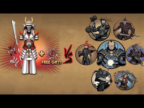 Shadow Fight 2 || 10TH ANNIVERSARY SET(Revival Set) vs TITAN Bodyguards 「iOS/Android Gameplay」