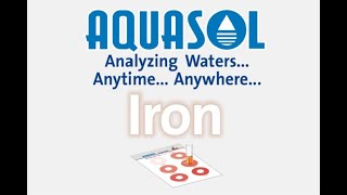 AQUASOL - How to use Iron Testing Kit
