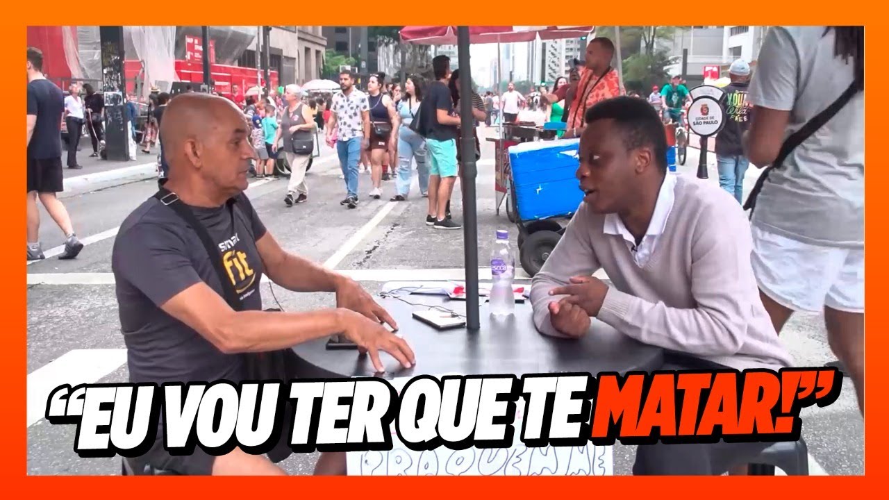 FUI AMEAÇADO! MIL REAIS PARA QUEM ME CONVENCER A VOTAR NO LULA