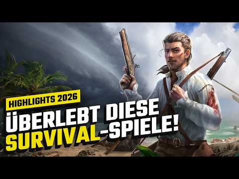 Die wichtigsten Survival-Spiele 2026 – diese Titel überlebt ihr nicht nebenbei