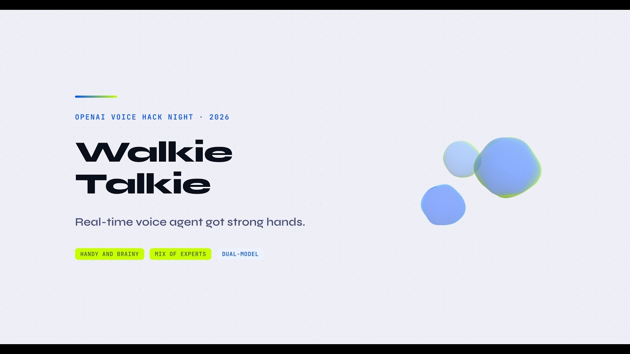 Walkie Talkie project preview