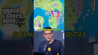QUAL O TAMANHO DO MAPA DO GTA 6? #gta6 #rockstargames #ps5 #xbox