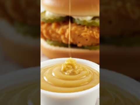 Chick-fil-A’s HONEY MUSTARD Secret! 🍯🔥 You NEED this recipe! #foodhacks #viral #yum #chicken