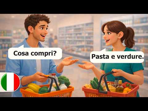 20 Minuten einfache italienische Konversationen für Anfänger (A1-A2) Italienische Dialoge für den Al