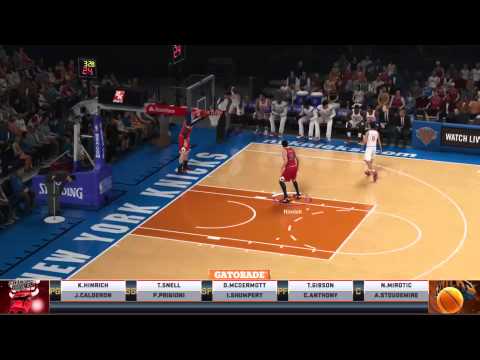 NBA 2K15 Bulls vs Knicks MYGM