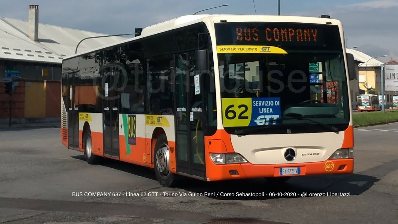 BUS COMPANY 687 - Linea 62 GTT