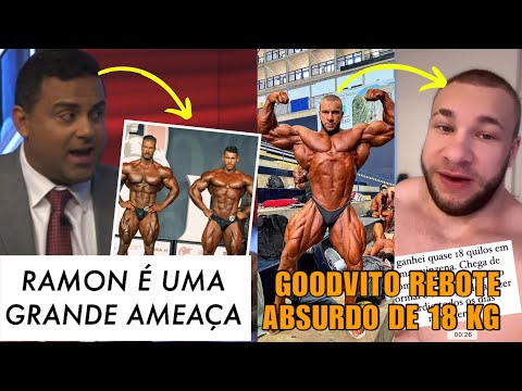 RAMON PODE VENCER CBUM? Árbitro olympia manda o papo! GOODVITO REBOTE INSANO DE 18 KG