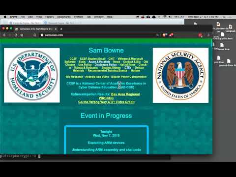 CNIT 127: ARM Assembly and Shellcode