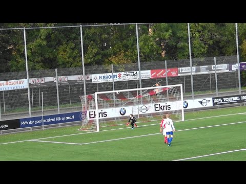 Tweede helft DOVO JO14-1 - SDVB JO14-1 #voetbal #jeugd #4eDivisie