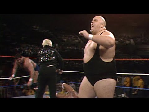 King Kong Bundy crushes Hulk Hogan: Saturday Night's Main Event, March 1, 1986