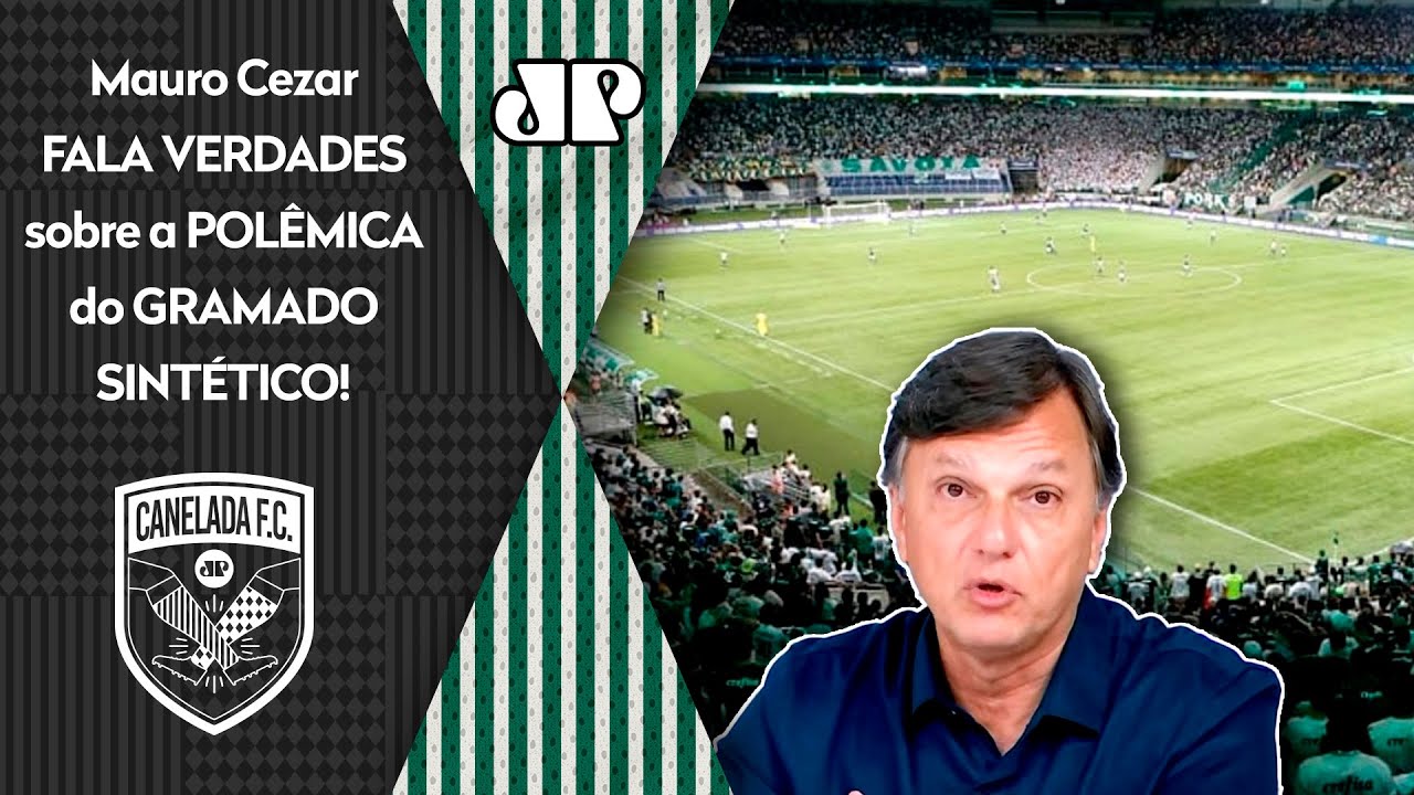 "ISSO É DESINFORMAÇÃO! A ÚNICA SOLUÇÃO pra essa questão do GRAMADO SINTÉTICO é..." Mauro Cezar OPINA