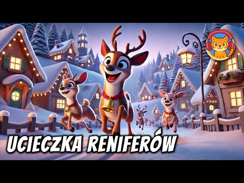 Ucieczka Reniferów - okładka bajki audio
