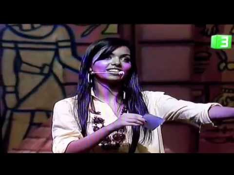 Mass children being hypnotized by Pharaonic Tv quiz SHOW