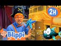 Blippi Visits A Children S Museum 2 HOURS OF BLIPPI FULL EPISODES Educational Videos For Kids