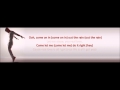 Ne-Yo - Be The One (lyrics)