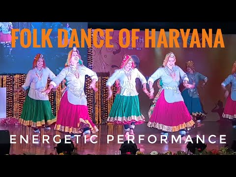 Harianvi dance at national youth festival Lucknow 2020