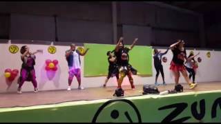 BAILANDO TODO SE OLVIDA -AYMEE NUVIOLA( FEAT. BABY RASTA Y GRINGO)-MEGA MIX 56 ZUMBA