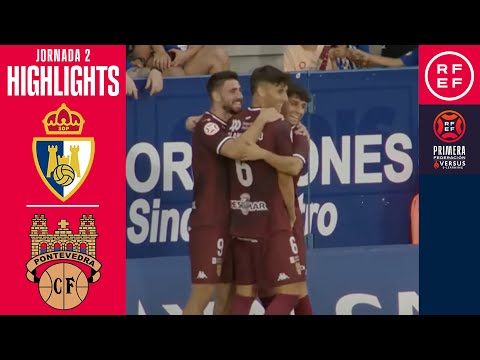 Resumen #PrimeraFederación | SD Ponferradina 0-1 Pontevedra CF | Jornada 2 | Temporada 2025/26