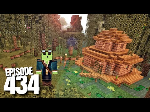 Mud Hut in the Woods! - Let's Play Minecraft 434