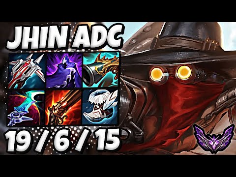 Jhin vs Lucian ADC [ Triple Kill ] Lol Korea Master Patch 13.18 ✅