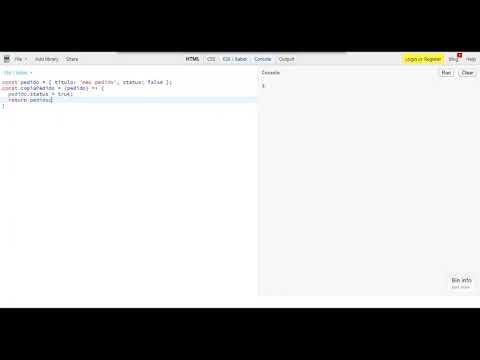 32 Conceitos de Javascript - Mutação de estados e imutabilidade.