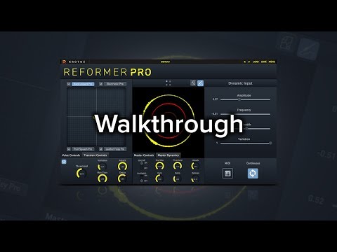 Reformer Pro Walkthrough
